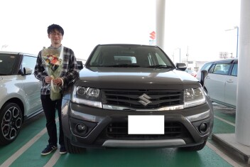 エスクードのご納車、おめでとうございます！